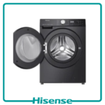 ماشین لباسشویی ۱۲ کیلو گرم هایسنس مدل WF7S1247BB رنگ مشکی
