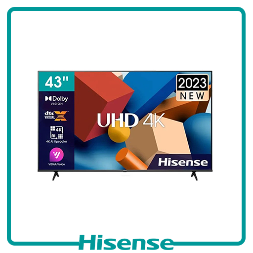 تلویزیون هایسنس ۴۳ اینچ مدل 43A61K