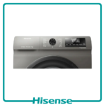 ماشین لباسشویی ۸ کیلوگرم هایسنس مدل WFQP8012GTS رنگ خاکستری