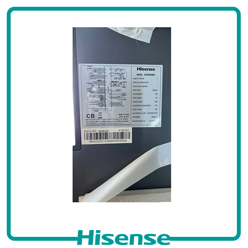 Hisense Side-by-Side Refrigerator 32 Feet Model RQ759N4IBU1