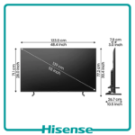 تلویزیون هایسنس ۵۵ اینچ مدل ۵۵U6Npro