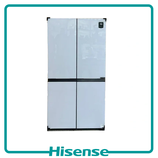 یخچال هایسنس ساید بای ساید ۳۰ فوت مدل RQ7G560NAWA