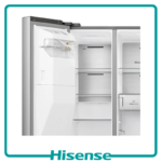 یخچال هایسنس ساید بای ساید ۳۴ فوت مدل RS819N4ISU